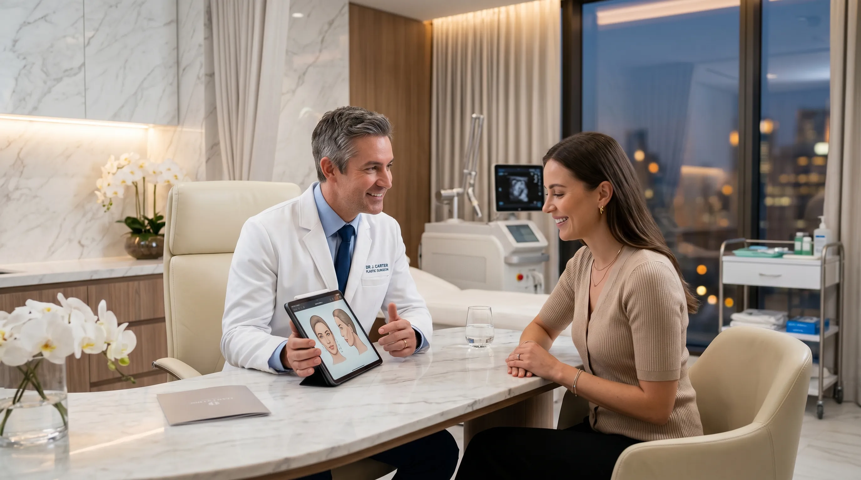 Northern Specialist Suites conducting examination